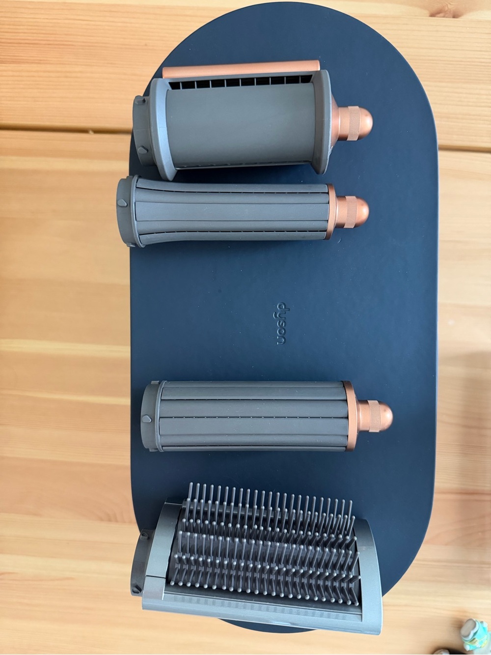 Dyson Grey Styling Attachment Set with Copper Accents